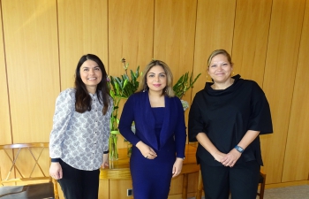 Ambassador Pooja Kapur met Ms. Henriette Thygesen, CEO of Fleet & Strategic Brands at global shipping giant Maersk to discuss various collaborative projects in India including in Green Shipping